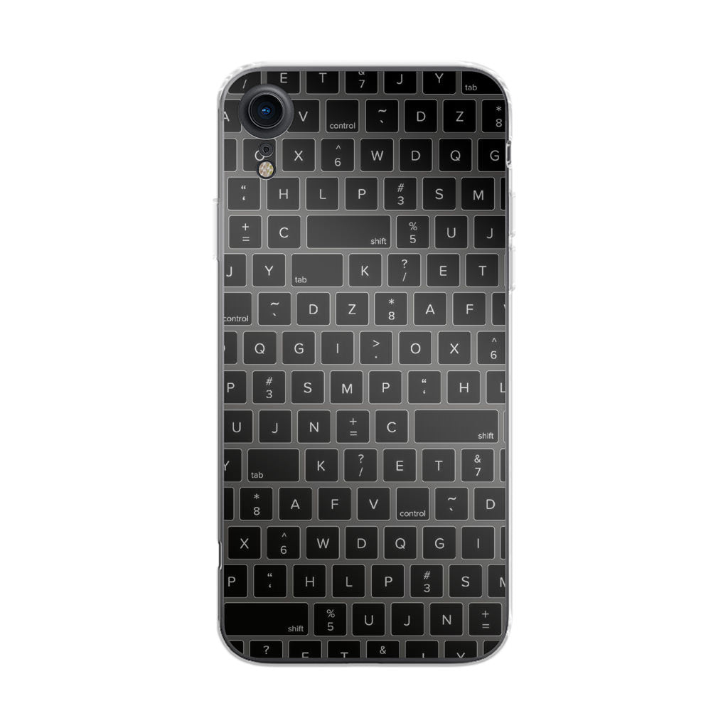 Keyboard Button iPhone XR Case