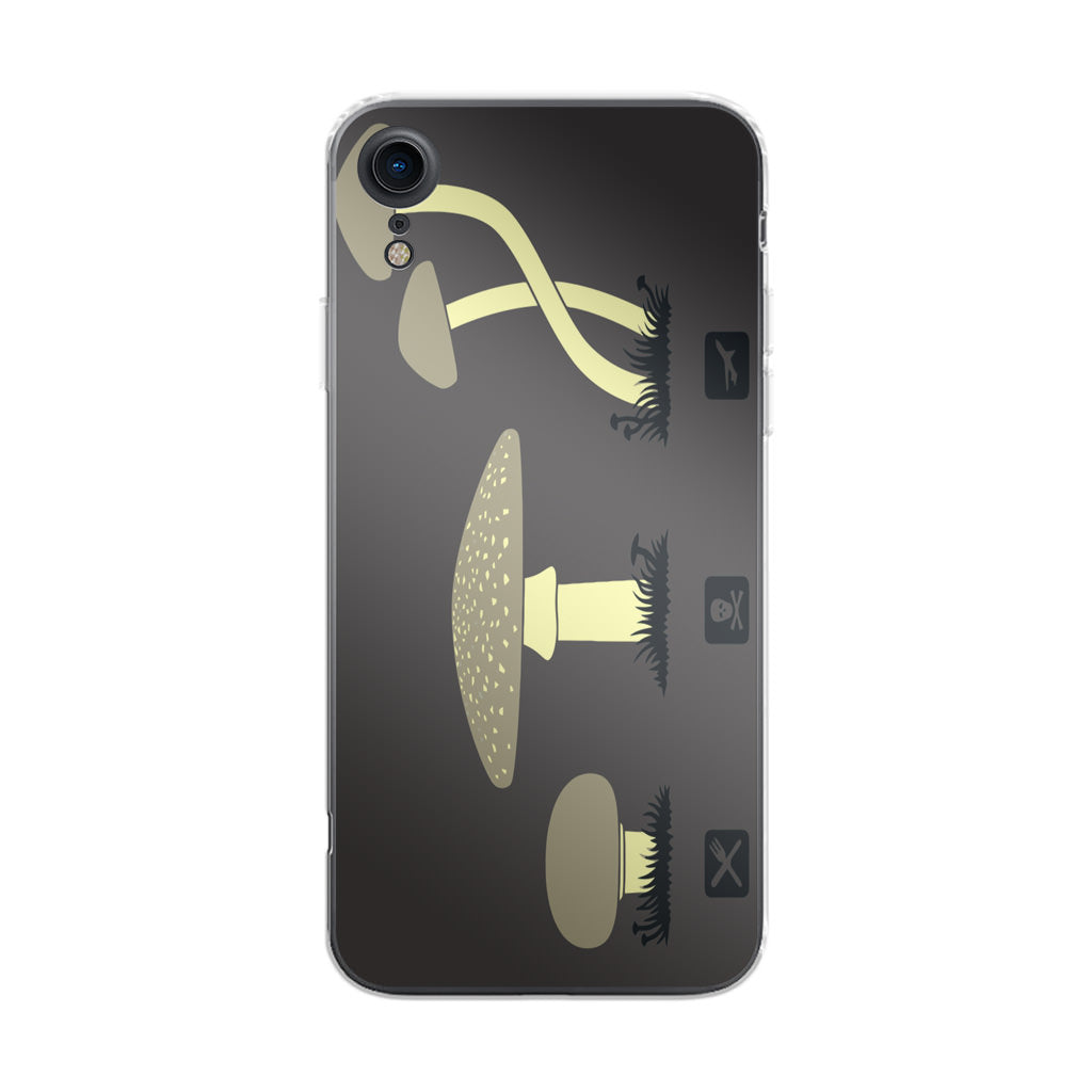 Mushroom Minimalism iPhone XR Case