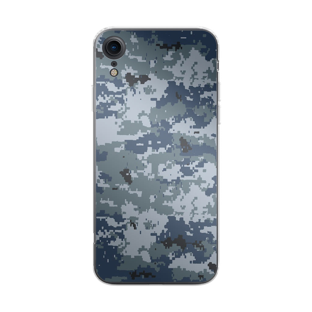 Navy Camo iPhone XR Case