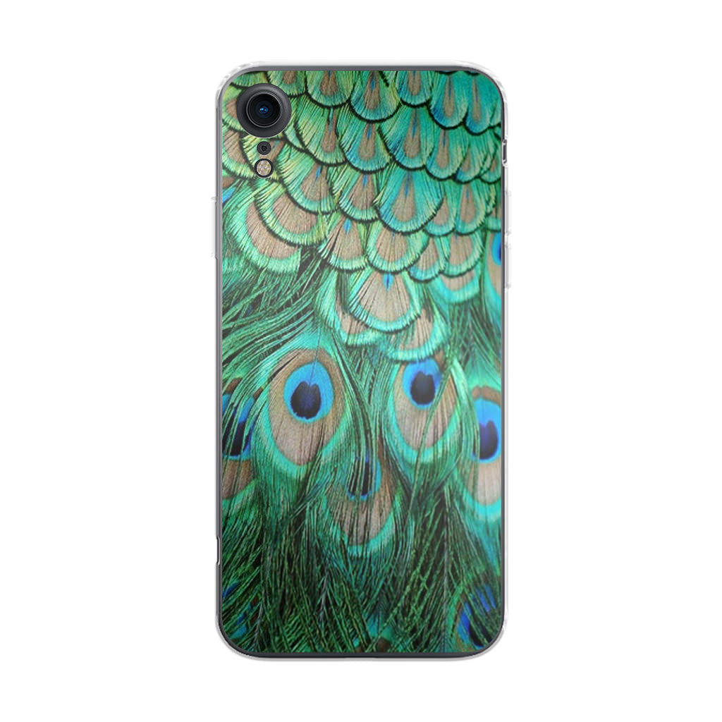 Peacock Feather iPhone XR Case