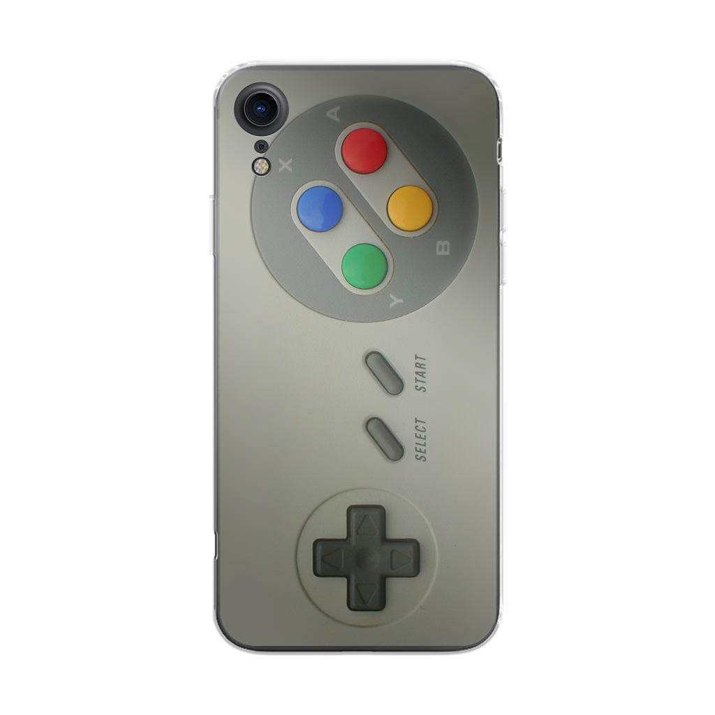 Silver Console Controller iPhone XR Case