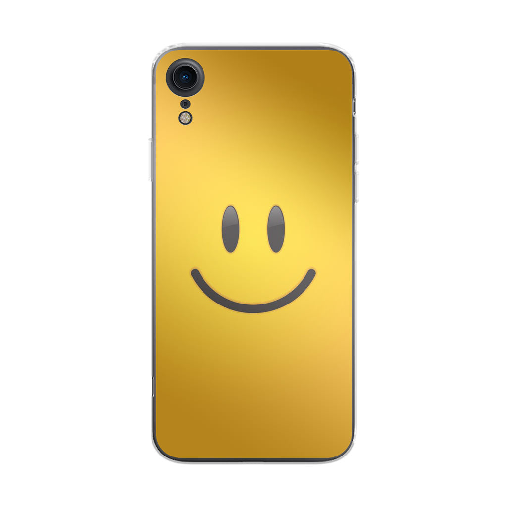 Smile Emoticon iPhone XR Case