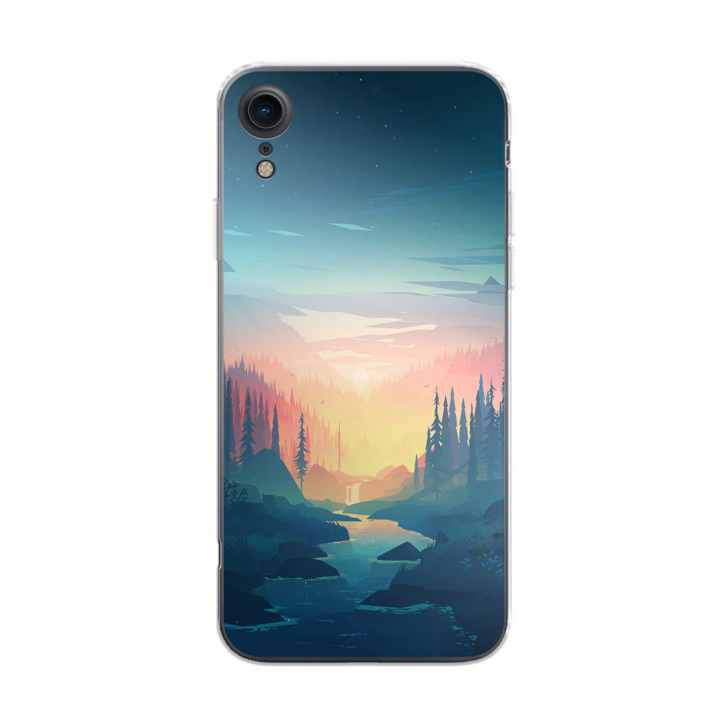 Sunset at The River iPhone XR Case