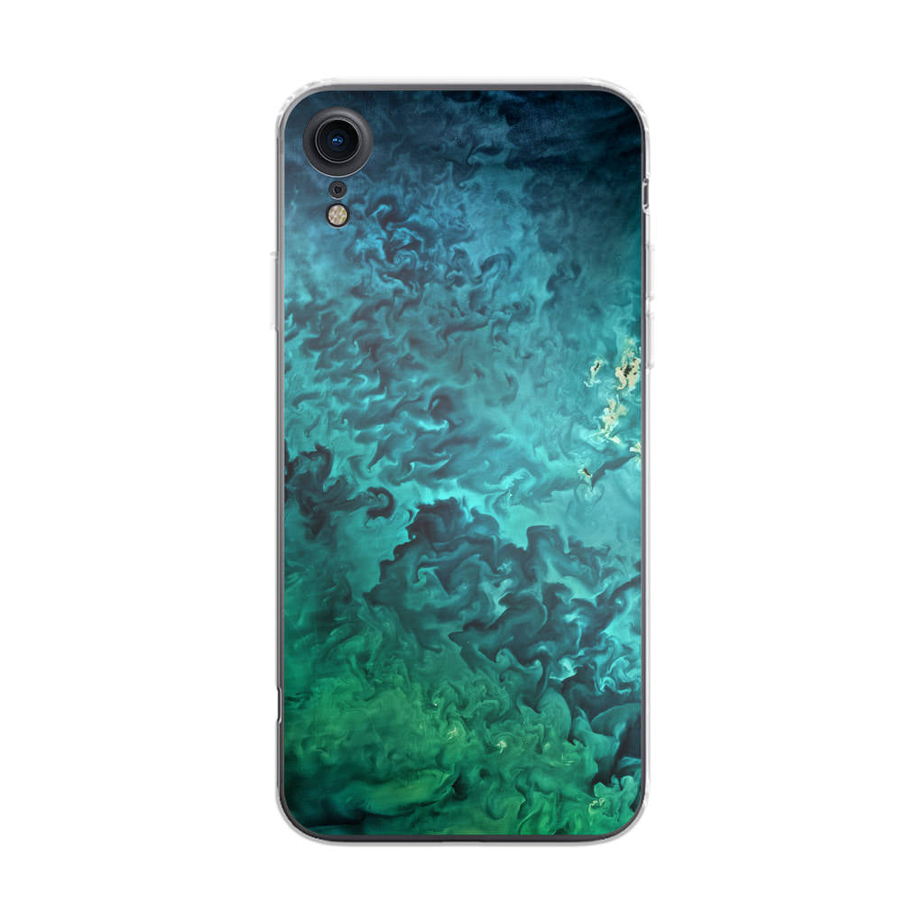 Swirls In The Yellow Sea iPhone XR Case