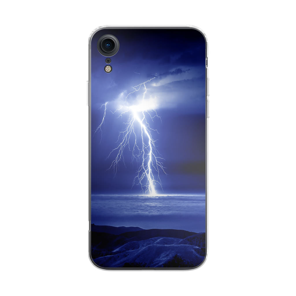 Thunder Over The Sea iPhone XR Case