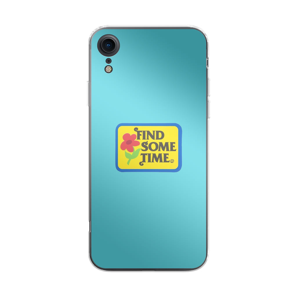 Find Some Time Flower iPhone XR Case