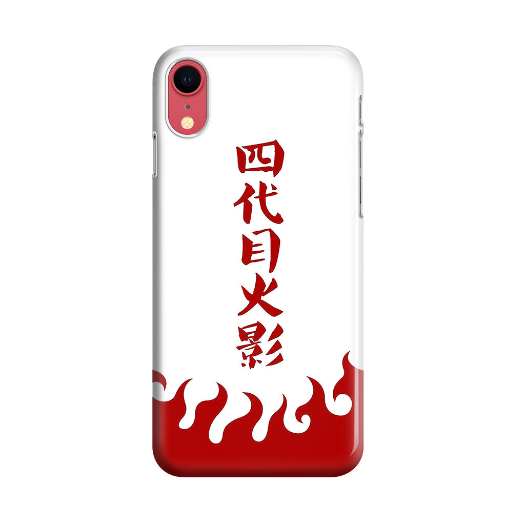 4th Hokage Cloak iPhone XR Case