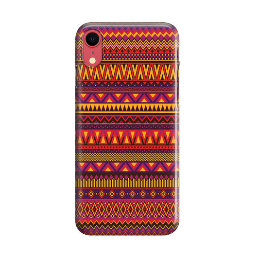 African Aztec Pattern iPhone XR Case