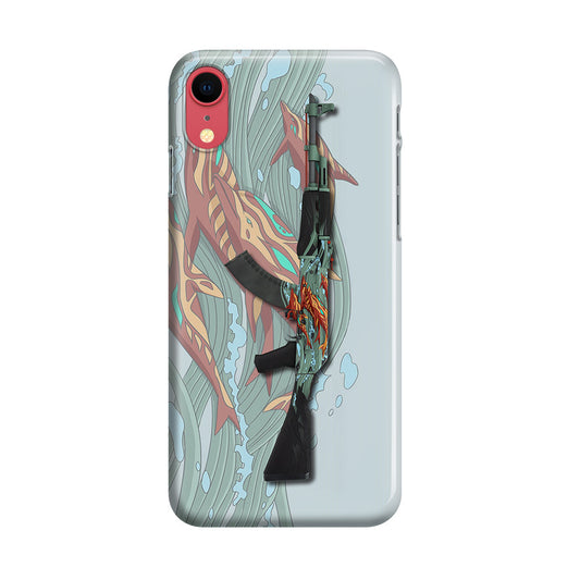 AK-47 Aquamarine Revenge iPhone XR Case
