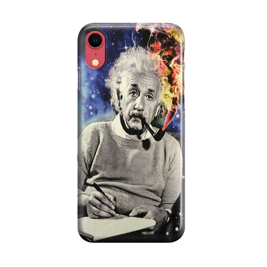 Albert Einstein Smoking iPhone XR Case