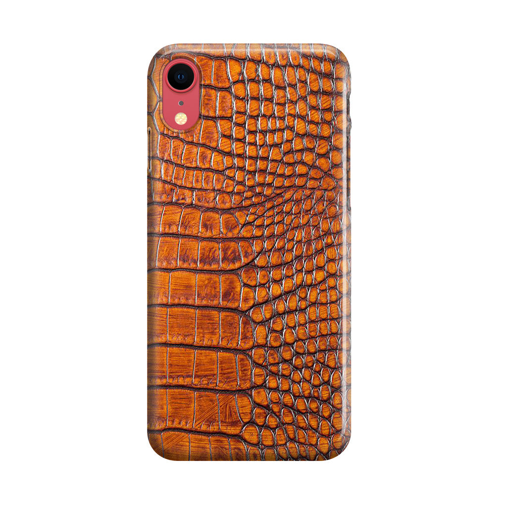 Alligator Skin iPhone XR Case