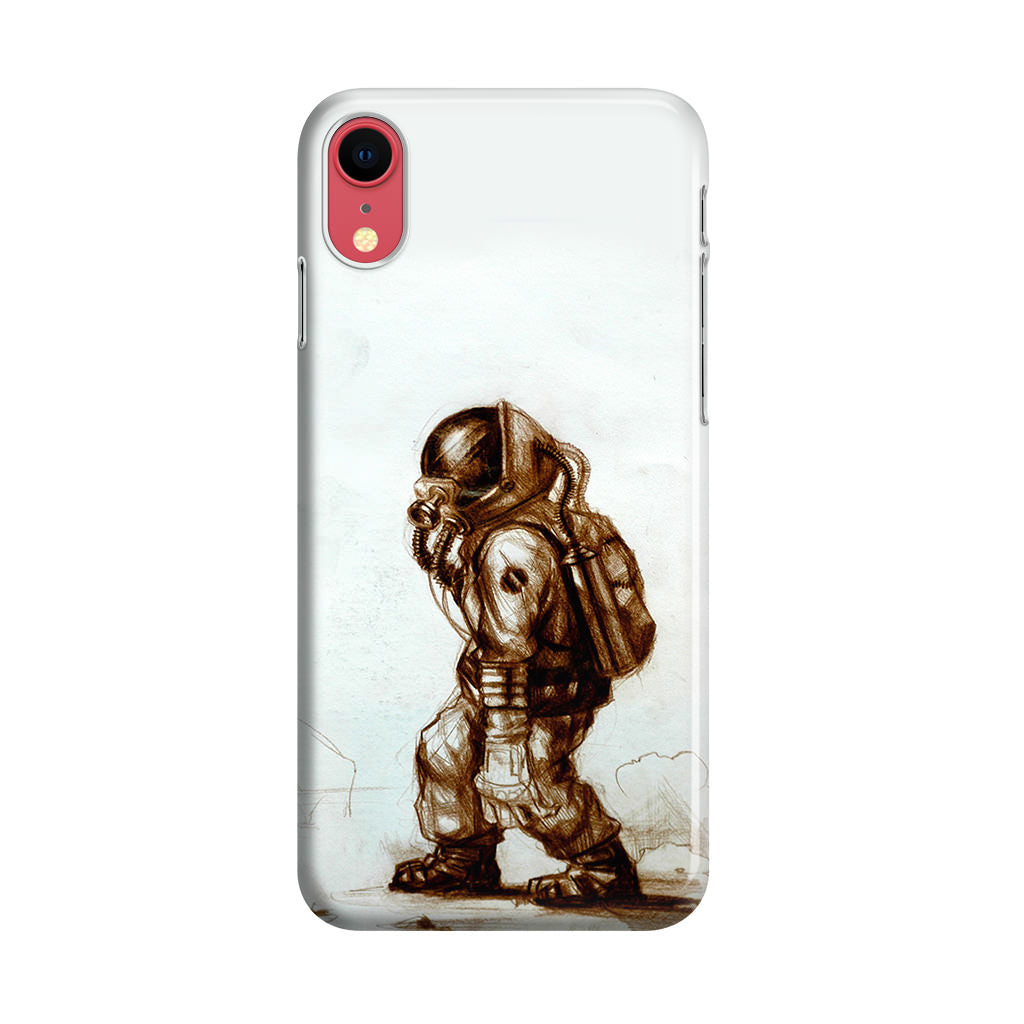 Astronaut Heavy Walk iPhone XR Case