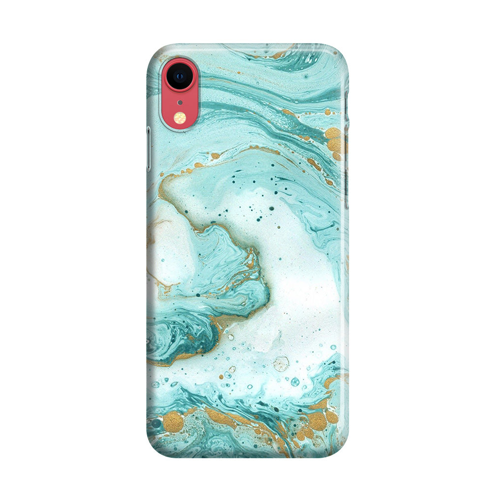 Azure Water Glitter iPhone XR Case