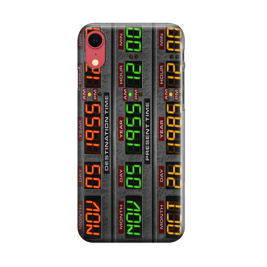 Back To The Future Time Circuits iPhone XR Case