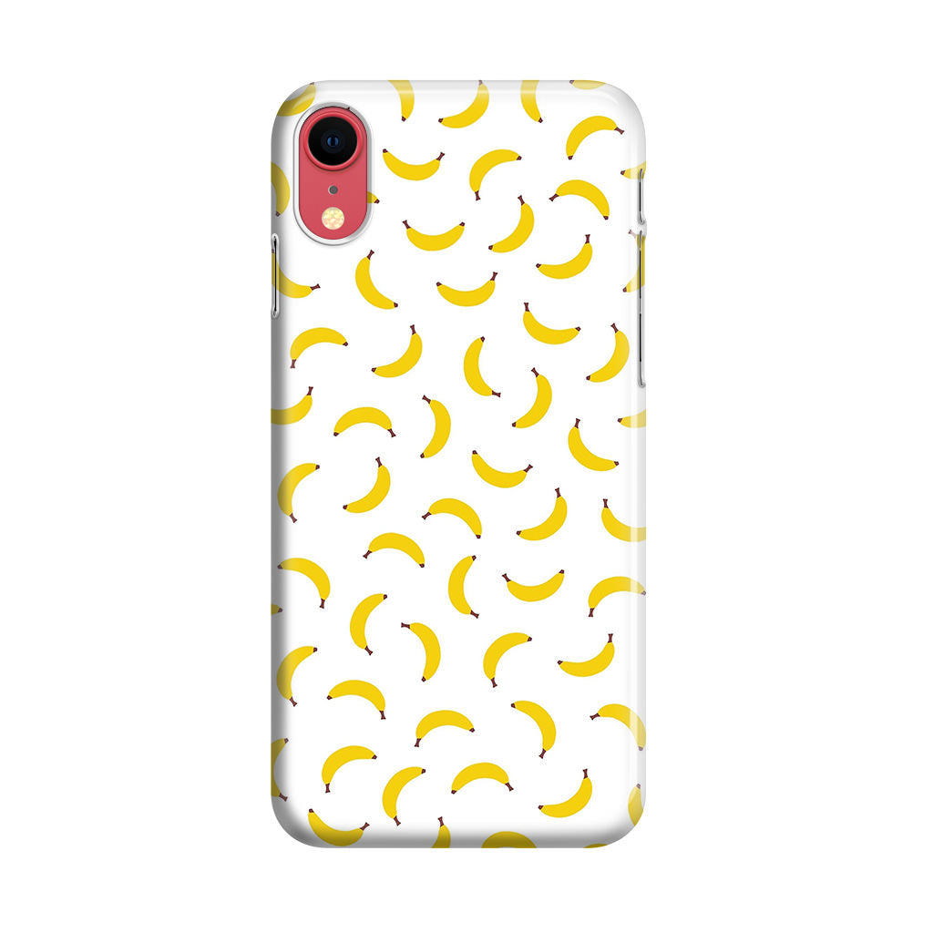 Bananas Fruit Pattern iPhone XR Case