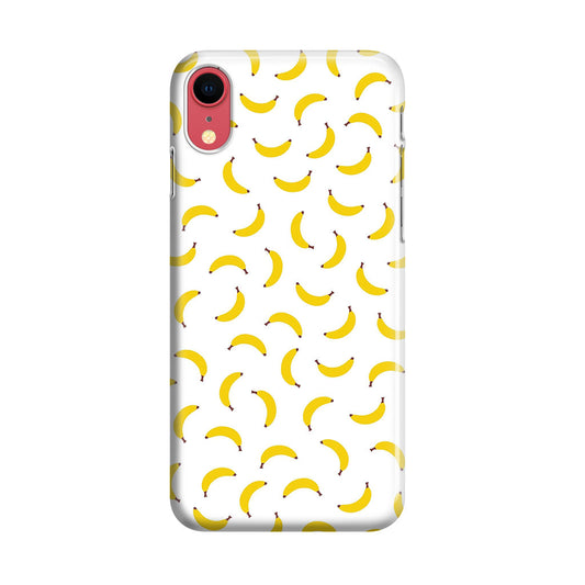 Bananas Fruit Pattern iPhone XR Case