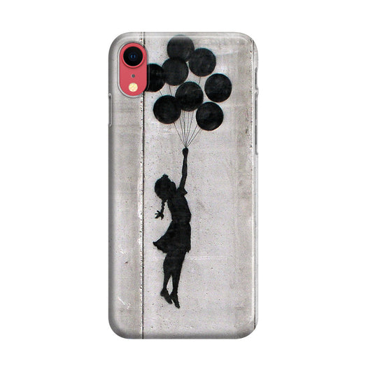 Banksy Girl With Balloons iPhone XR Case