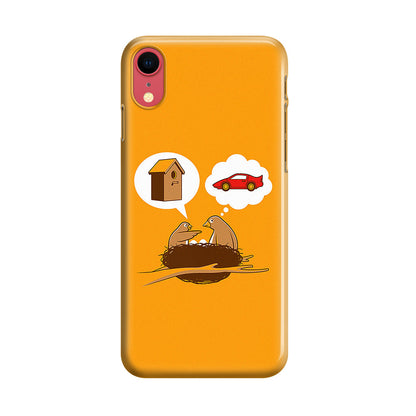 Bird Life Priorities iPhone XR Case