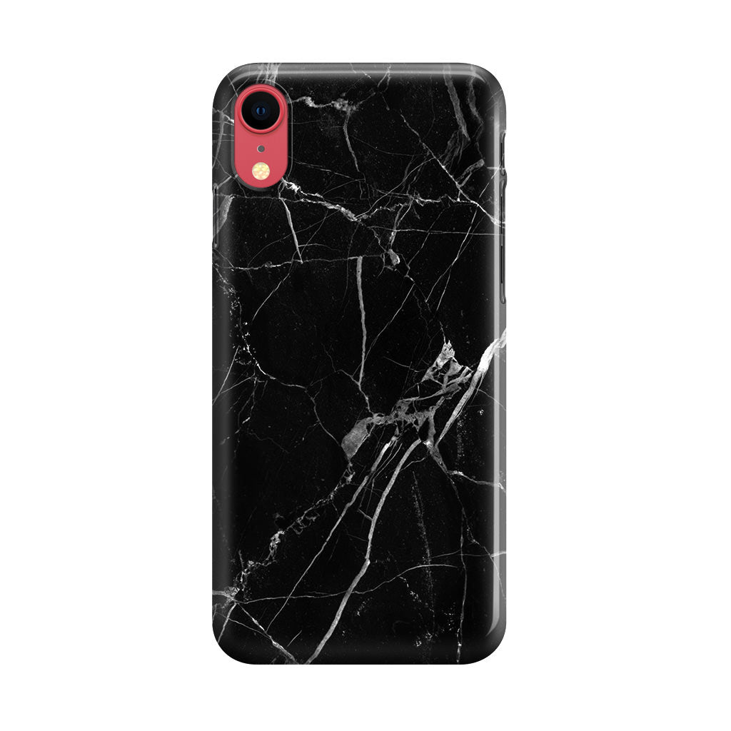 Black Marble iPhone XR Case