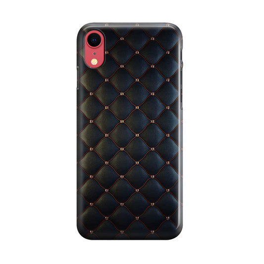 Black Royal Pattern iPhone XR Case