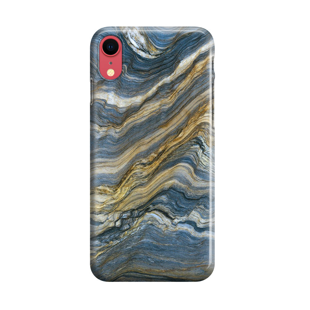 Blue Wave Marble iPhone XR Case