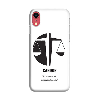 Candor Divergent Faction iPhone XR Case