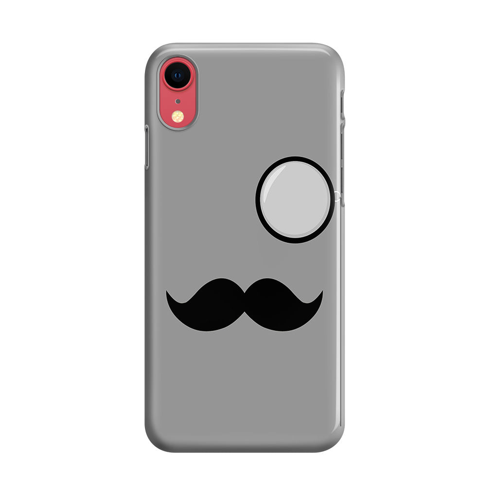 Classy Mustache iPhone XR Case