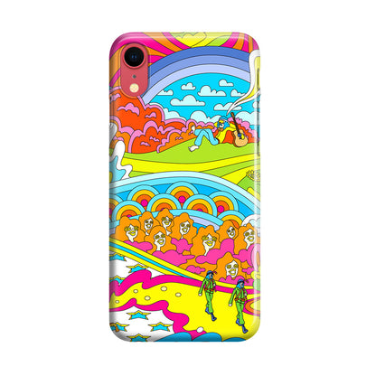 Colorful Doodle iPhone XR Case