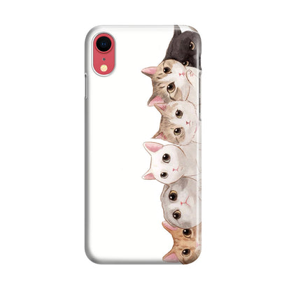 Cute Cats Vertical iPhone XR Case