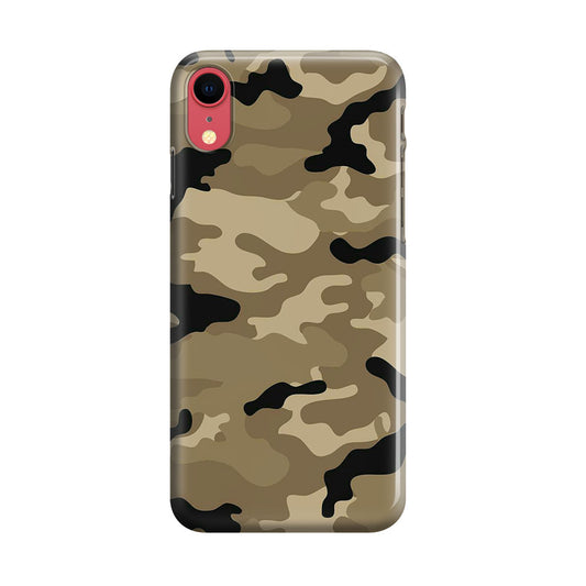 Desert Military Camo iPhone XR Case