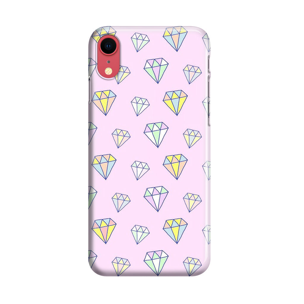 Diamonds Pattern iPhone XR Case