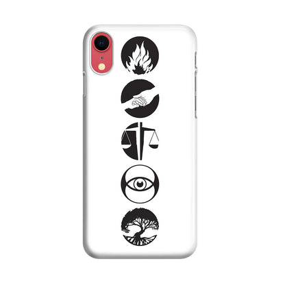 Divergent Factions iPhone XR Case