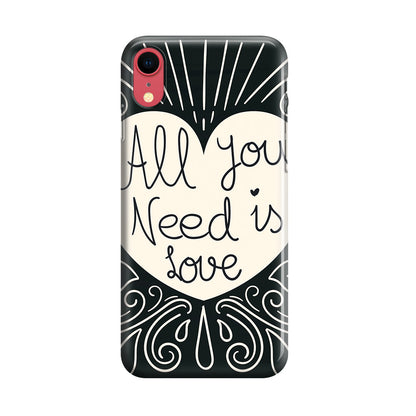 Drawn Love iPhone XR Case