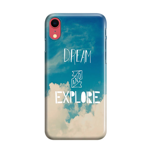 Dream and Explore iPhone XR Case