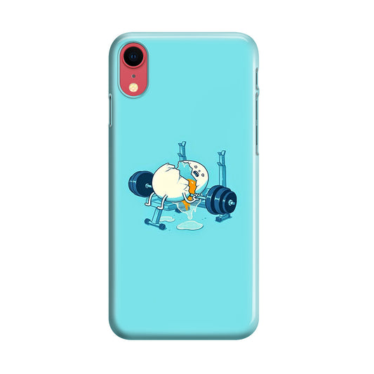 Egg Accident Workout iPhone XR Case