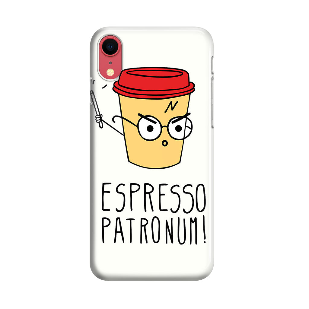 Espresso Patronum iPhone XR Case