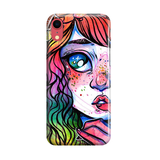 Eyes And Braids iPhone XR Case