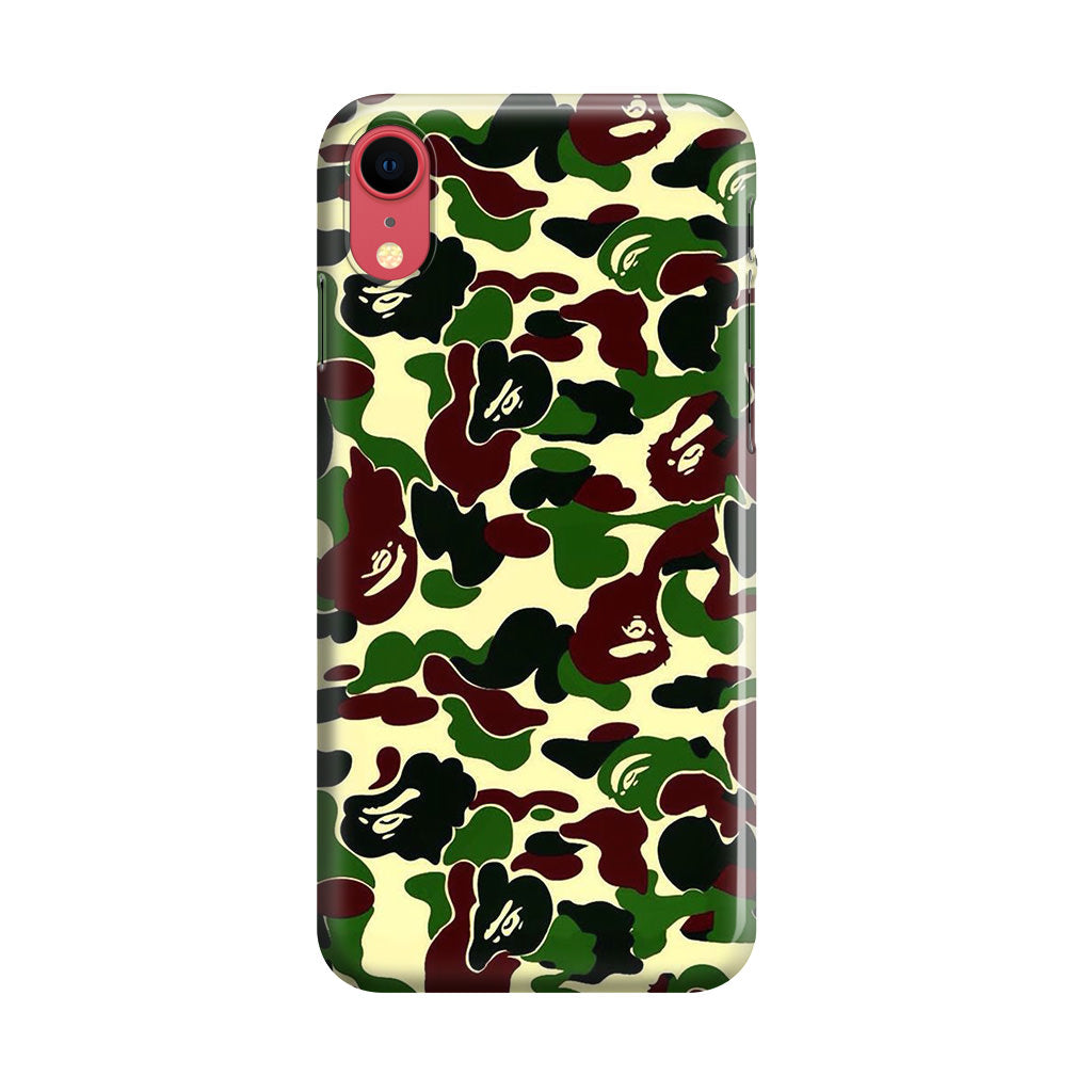 Forest Army Camo iPhone XR Case