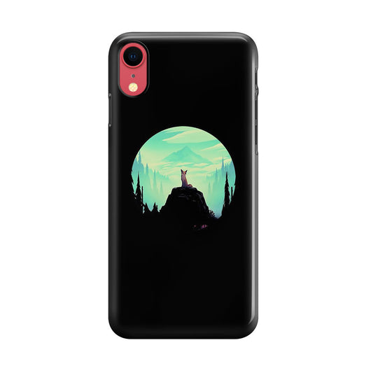 Fox on the Rock iPhone XR Case