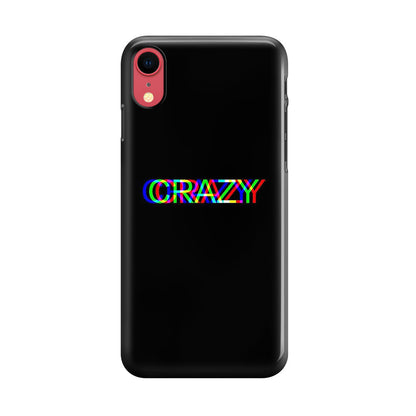 Glitch Crazy iPhone XR Case