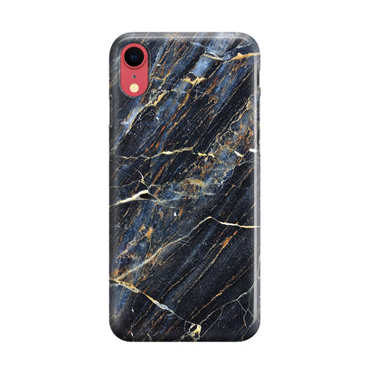 Golden Black Marble iPhone XR Case