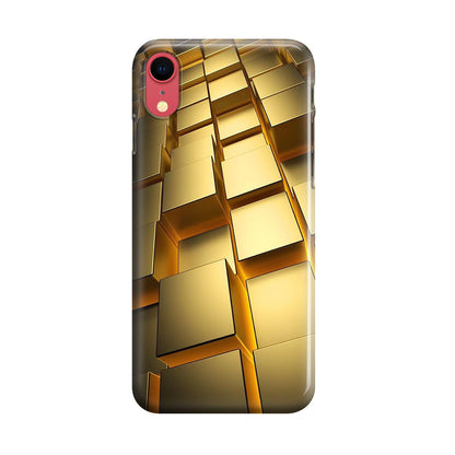 Golden Cubes iPhone XR Case