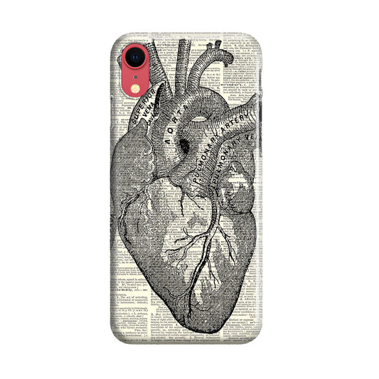 Heart Book Art iPhone XR Case