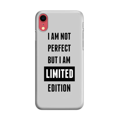 I am Limited Edition iPhone XR Case