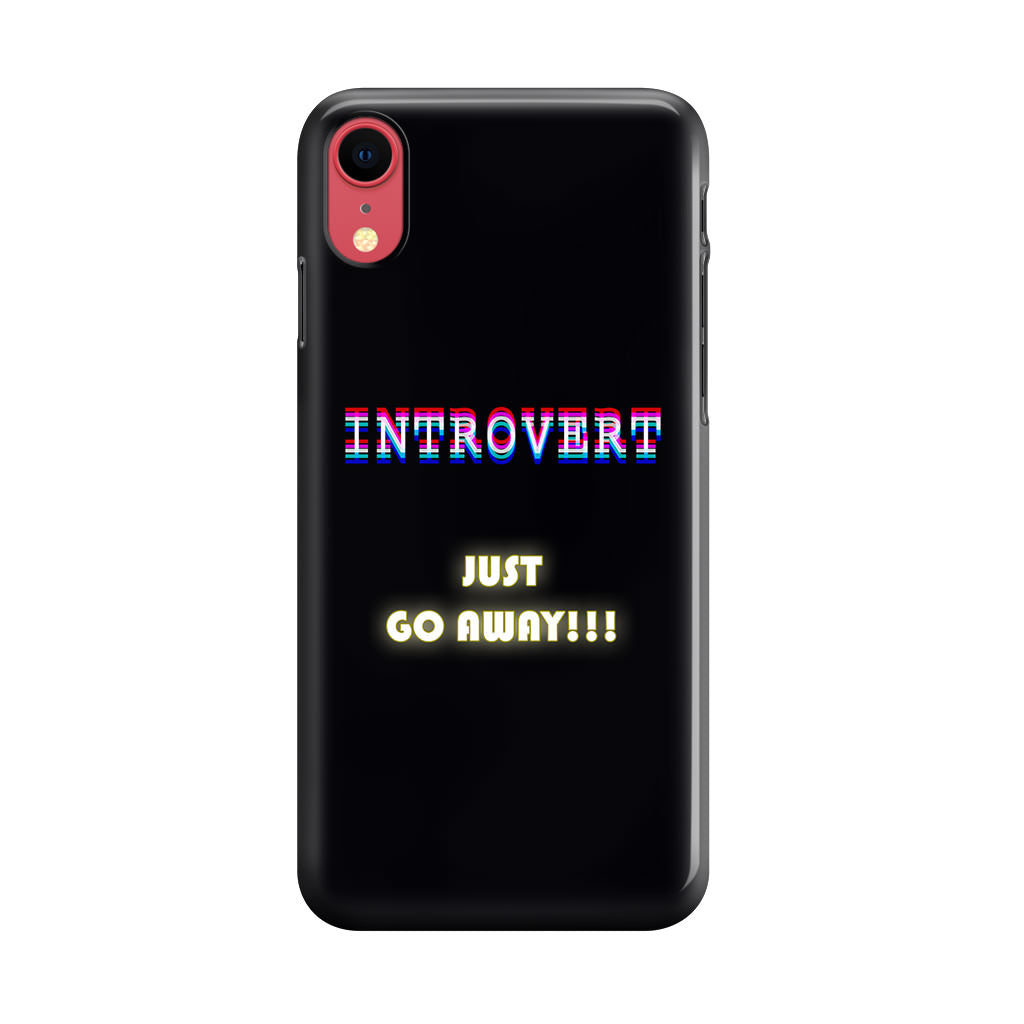 I'm Introvert iPhone XR Case