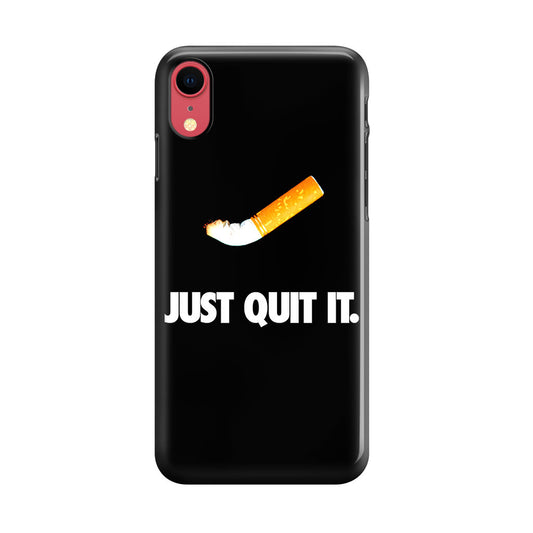 Just Quit Smoking iPhone XR Case