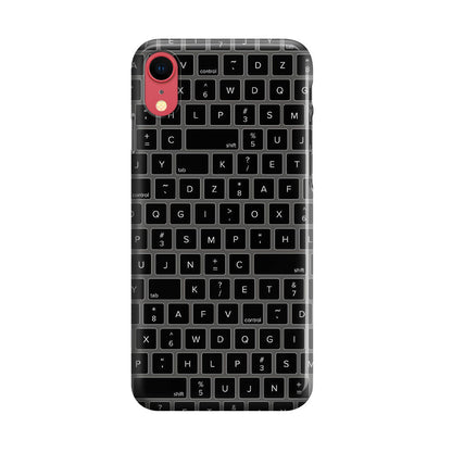 Keyboard Button iPhone XR Case