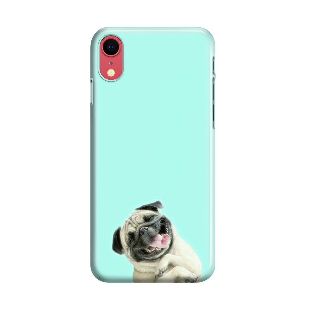 Laughing Pug iPhone XR Case