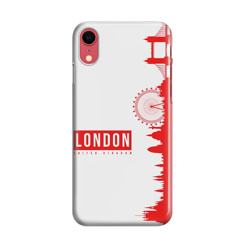 London Vector iPhone XR Case