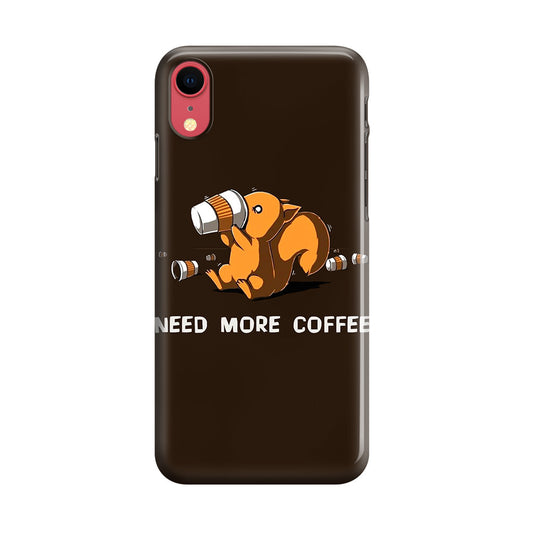 Need More Coffee Programmer Story iPhone XR Case